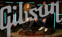 Mustaine już oficjalnie z Gibsonem