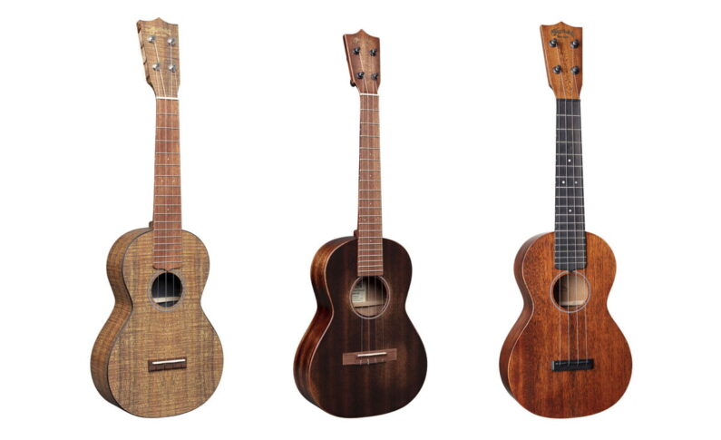 Trzy nowe modele ukulele firmy C. F. Martin & Co.