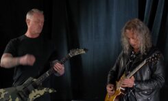 James Hetfield i Kirk Hammett zagrali na gitarach hymn USA