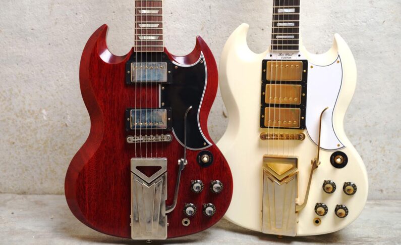 Dwie jubileuszowe gitary Gibson na 60-lecie modelu SG