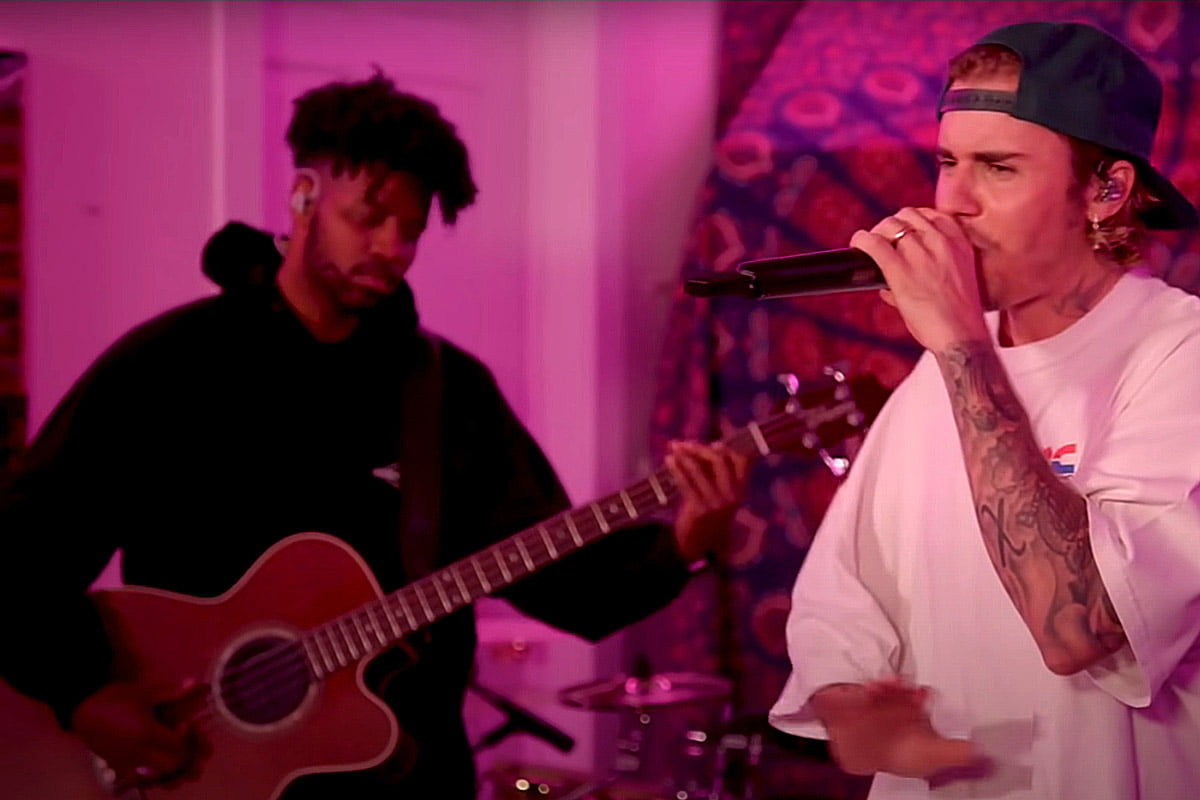 Bernard „Harv” Harvey Takamine PB5-ANS Justin Bieber (fot. NPR/YouTube)