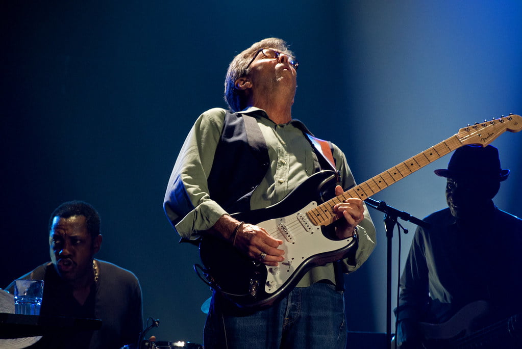 Kto jest gitarowym idolem Erica Claptona?