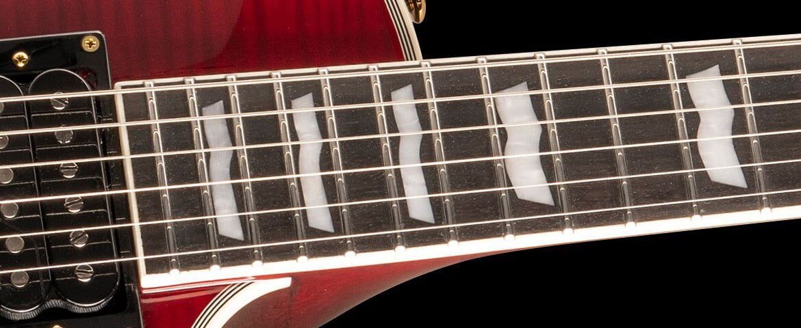 Gitary i basy LTD Deluxe „1000 Series” z progami ze stali nierdzewnej