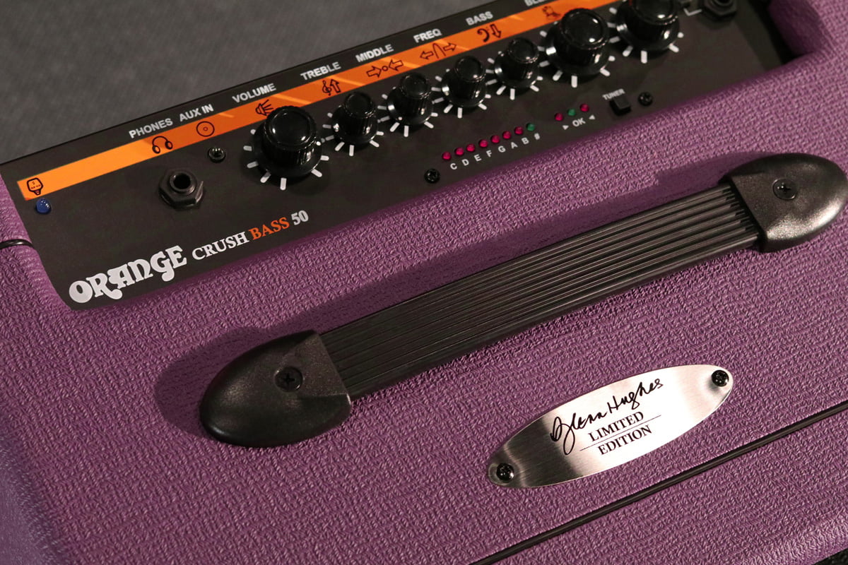 Orange Glenn Hughes Signature Crush Bass 50 (fot. Orange Amplification)