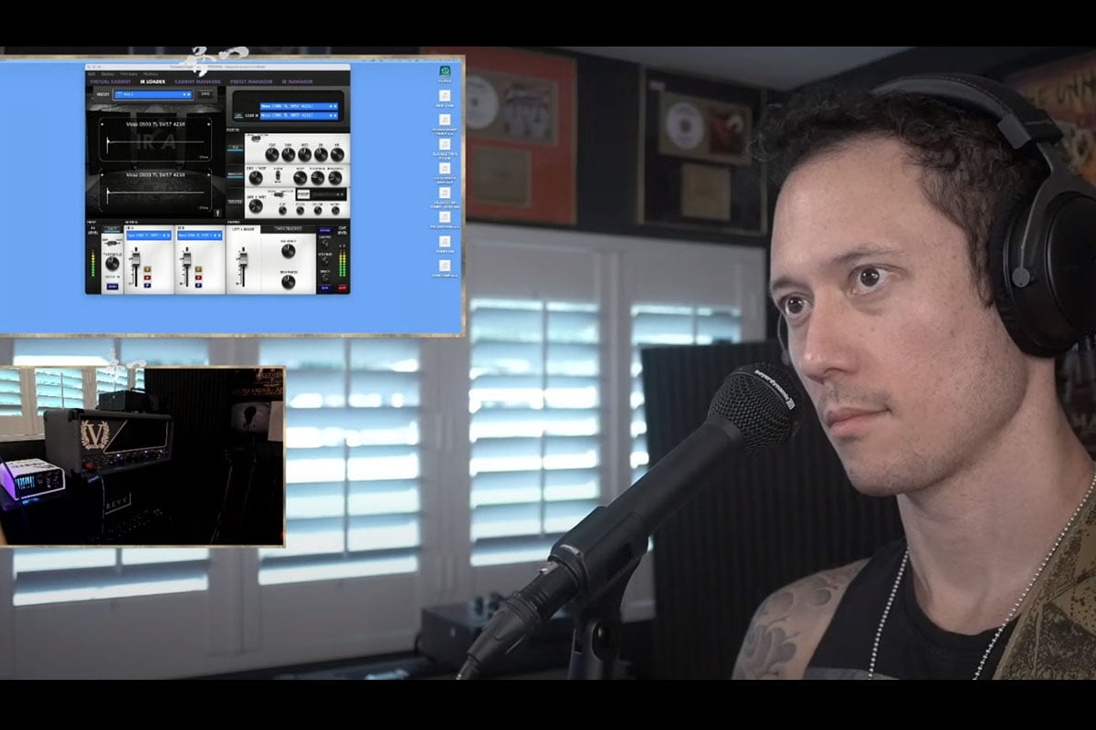 Matt Heafy Two Notes Torpedo Captor X (fot. YouTube)