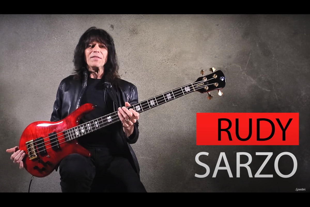 Spector Euro4 LT Rudy Sarzo (fot. Spector/YouTube)