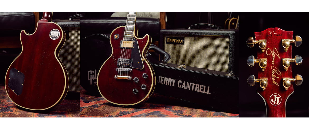 Gibson Custom Shop Jerry Cantrell „Wino” Les Paul Custom