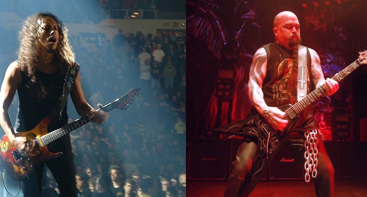 Kirk Hammett uważa, że Kerry King „nie ma wystarczającego uznania jako gitarzysta rytmiczny”