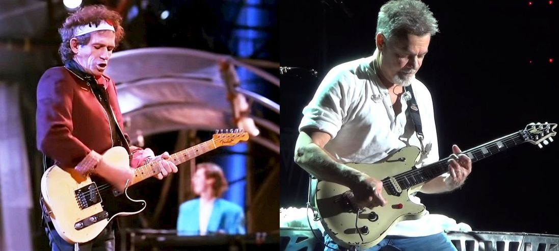 Keith Richards o Eddiem Van Halenie: „Nie jestem pod wrażeniem tego rodzaju gry na gitarze”