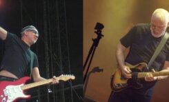 Pete Townshend i David Gilmour - wzajemny szacunek gitarowych mistrzów