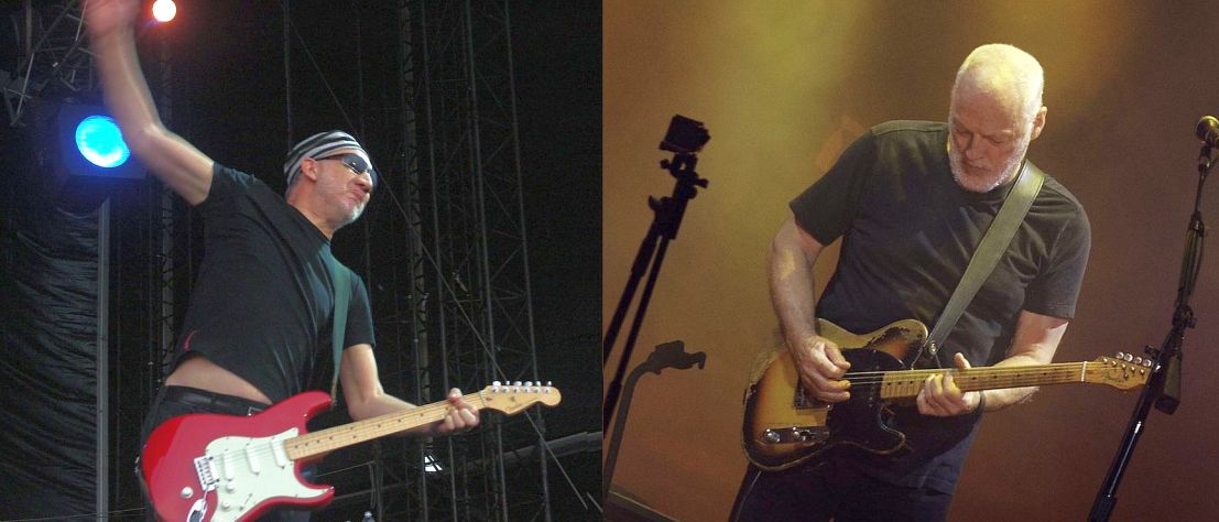Pete Townshend i David Gilmour – wzajemny szacunek gitarowych mistrzów