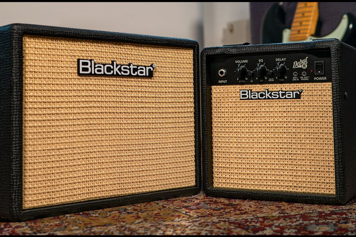 Blackstar Debut 10E i Debut 15E Black (fot. Blackstar Amplification)