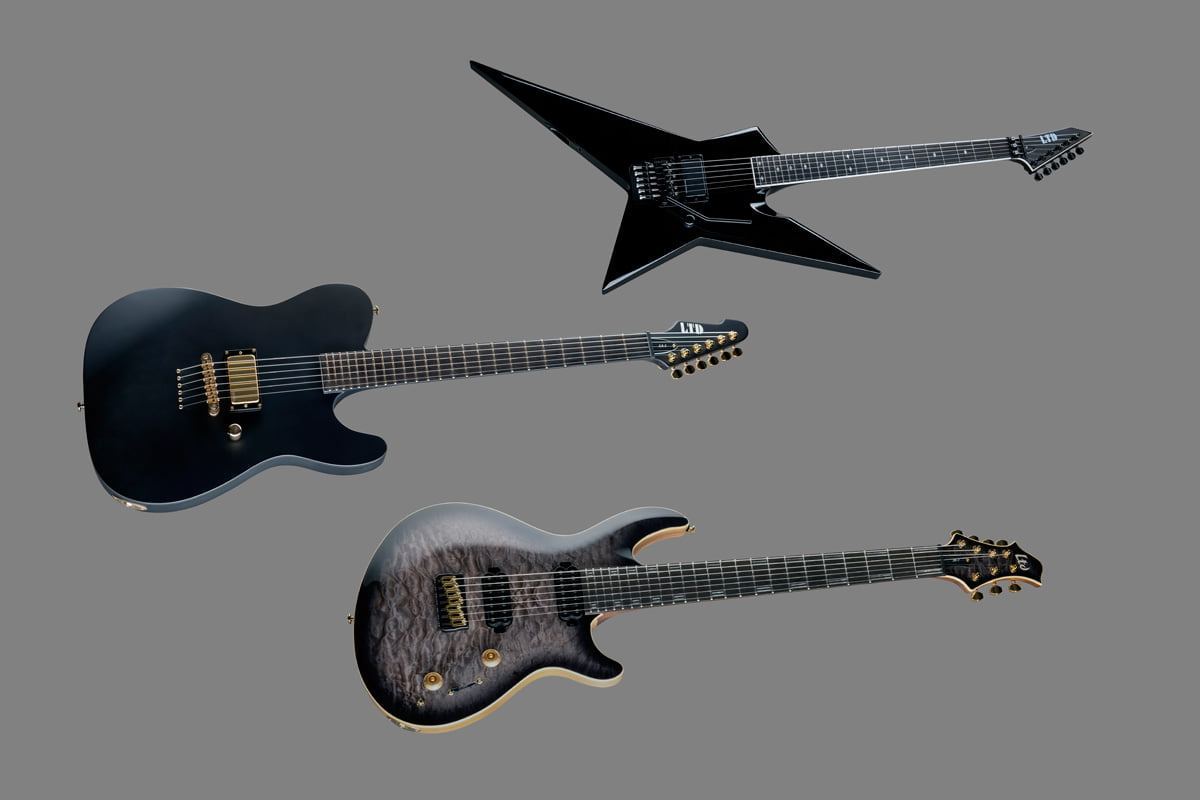 ESP Guitars LTD SD-2 LTD AA-1 LTD JR-7