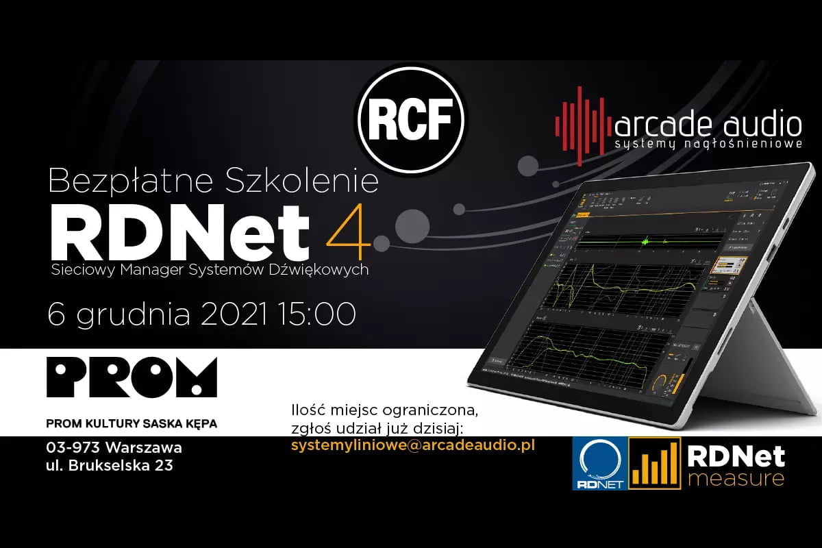 RCF RDNet (fot. Arcade Audio)