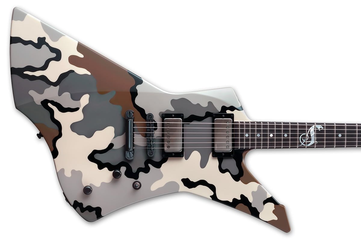 ESP Snakebyte Camo (fot. ESP Guitars)