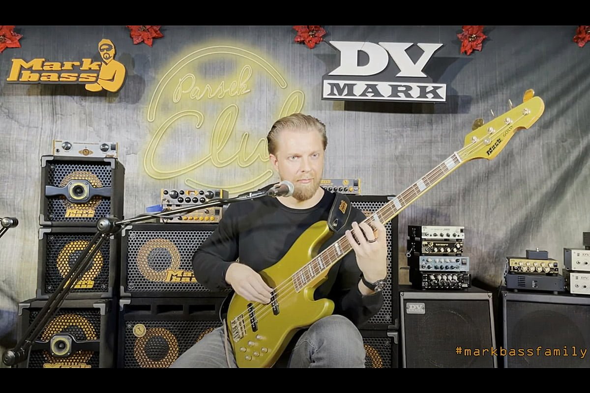 Hadrien Feraud (fot. YouTube / Markbass)