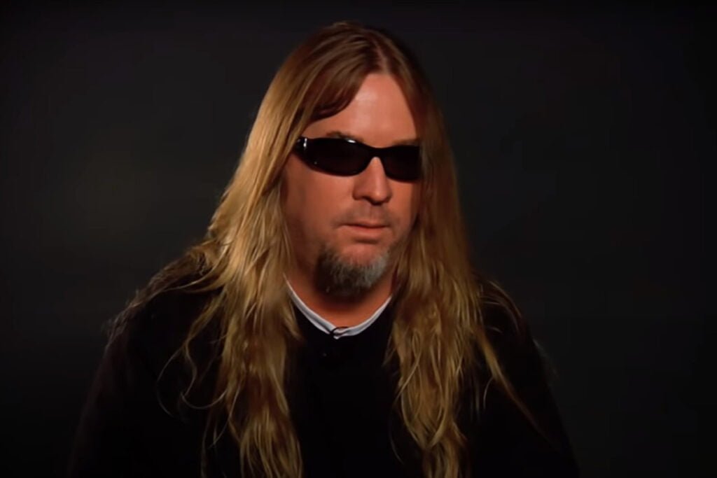 Jeff Hanneman (fot. YouTube / ESP Guitars)