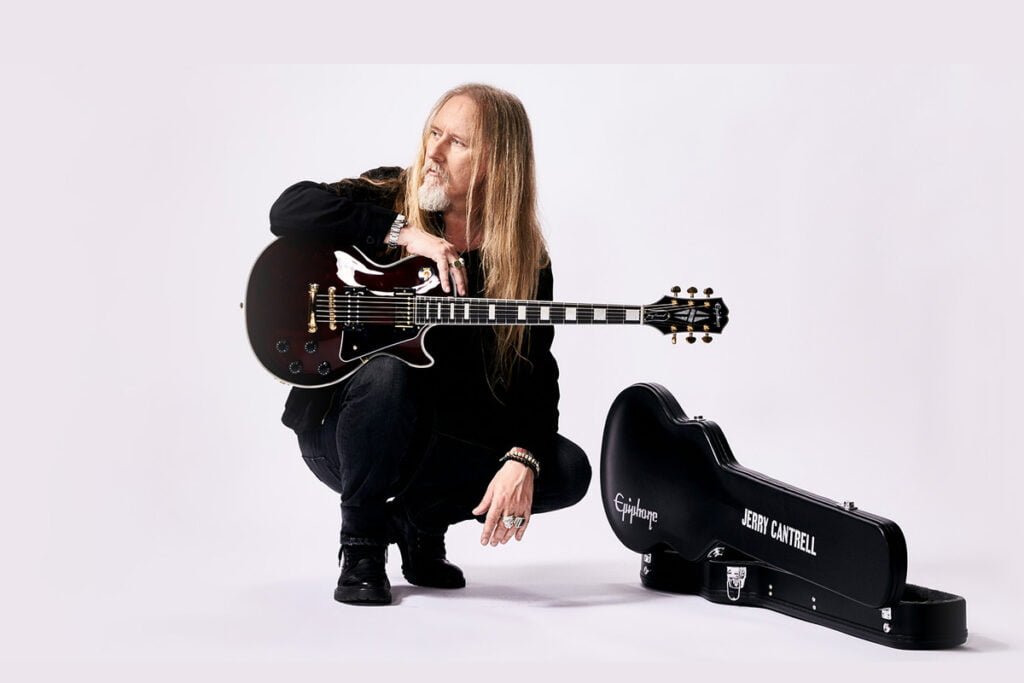Epiphone Jerry Cantrell „Wino” Les Paul Custom (fot. Epiphone)