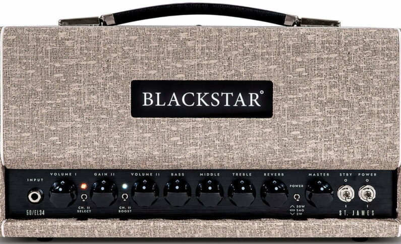 Blackstar St. James 50 EL34 + kolumna 212 - test