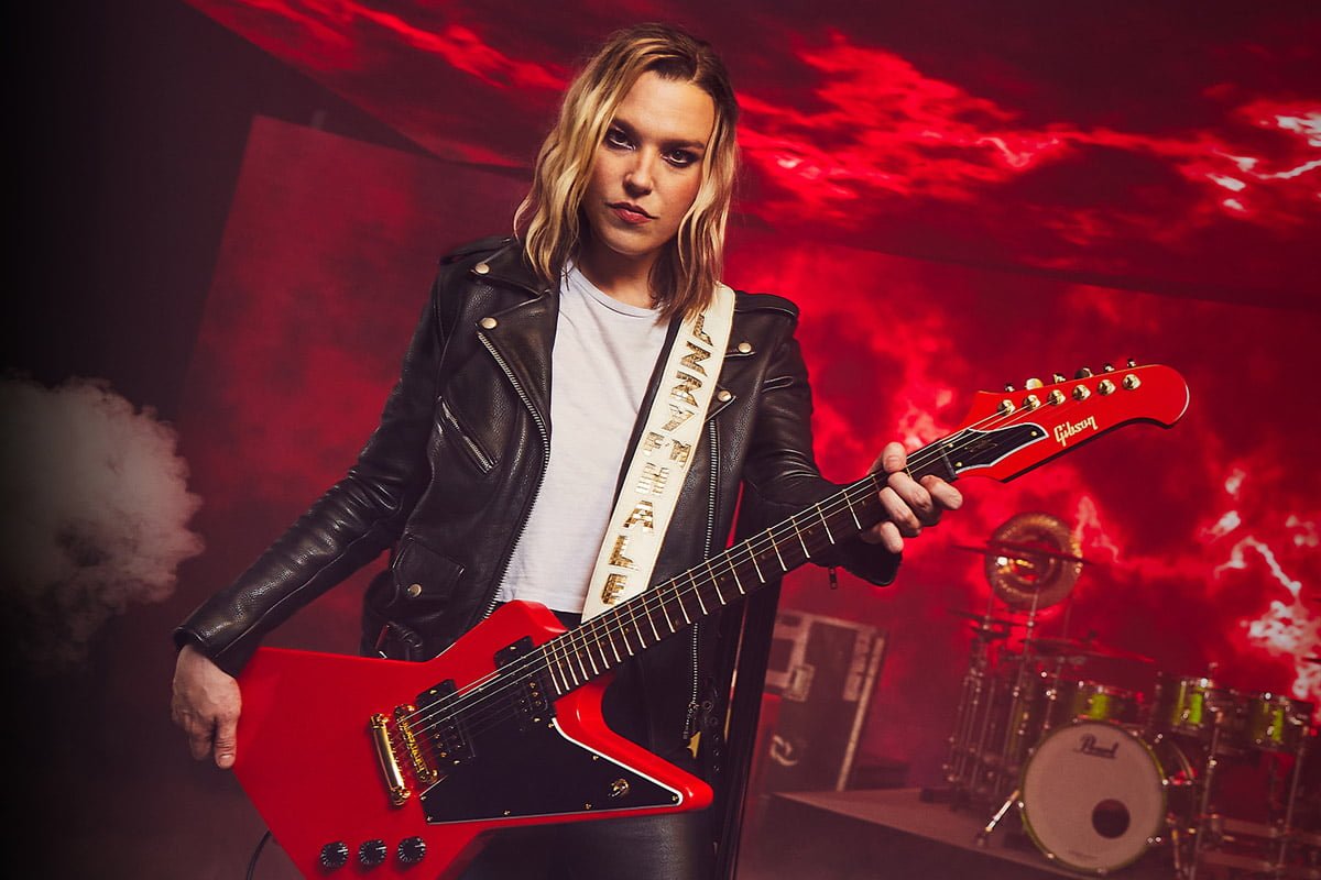 Gibson Lzzy Hale Signature Explorerbird (fot. Gibson)