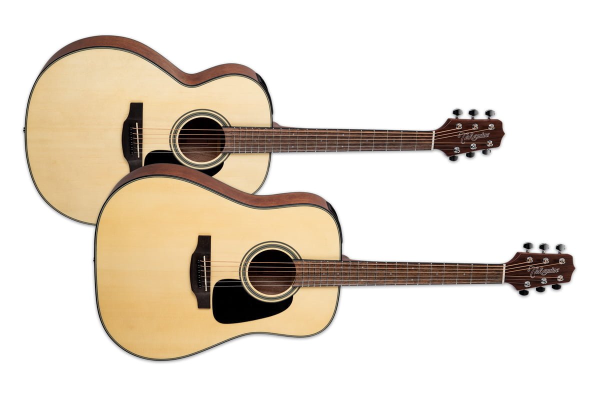 Takamine GLD12E i GLN12E (fot. Takamine Guitars)