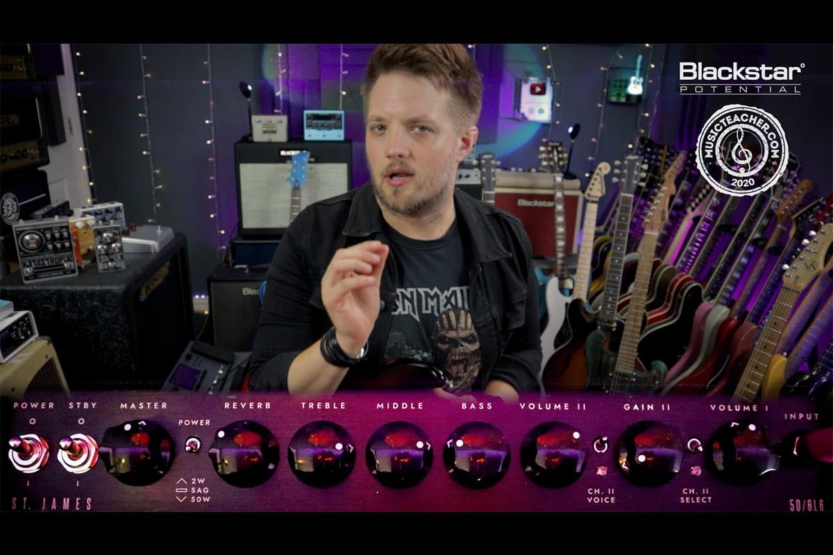 Blackstar St. James i Cab Rig (fot. YouTube / Blackstar Amplification)