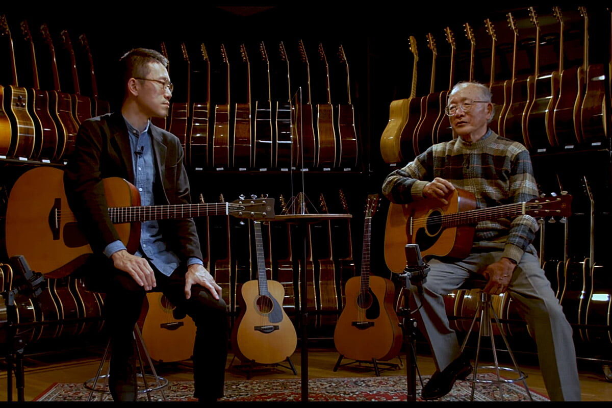 Hideo Ueda i Shingo Ekuni opowiadają o gitarach Yamaha FG-180 i FG Red Label