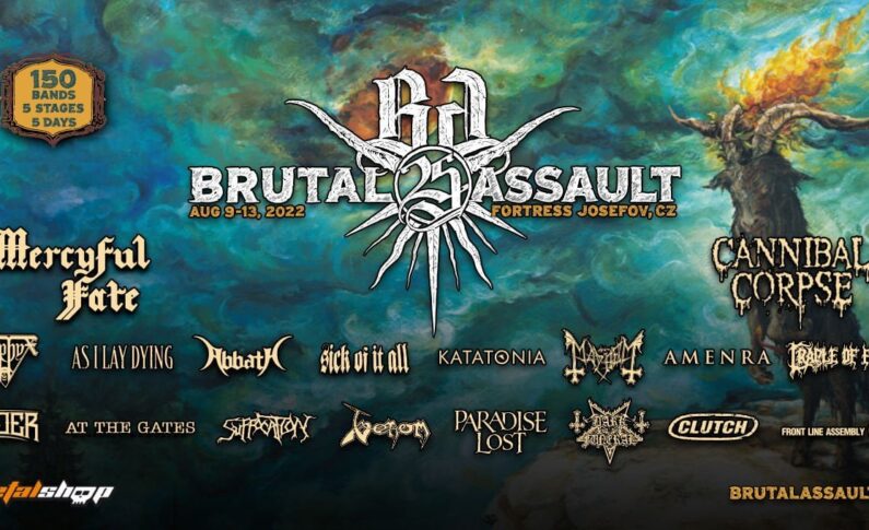 W Brutal Assault wystąpi rekordowa liczba 151 zespołów w ciągu pięciu dni