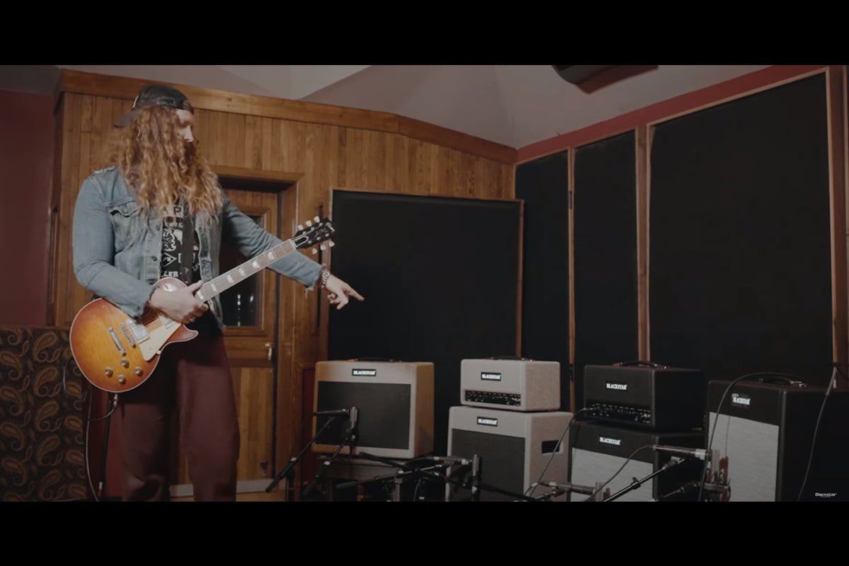Jared James Nichols Blackstar St. James (fot. YouTube / Blackstar Amplification)