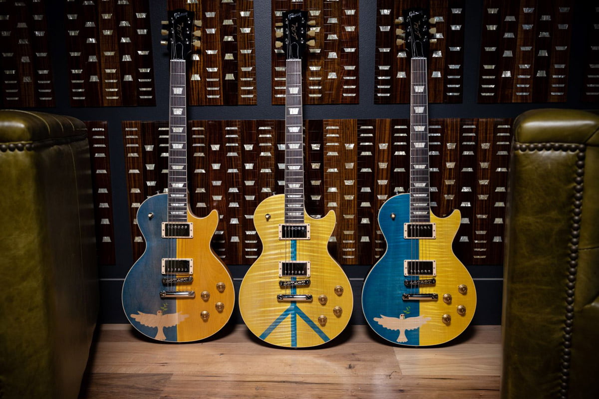 Gibson Guitars For Peace Ukraine (fot. Gibson)