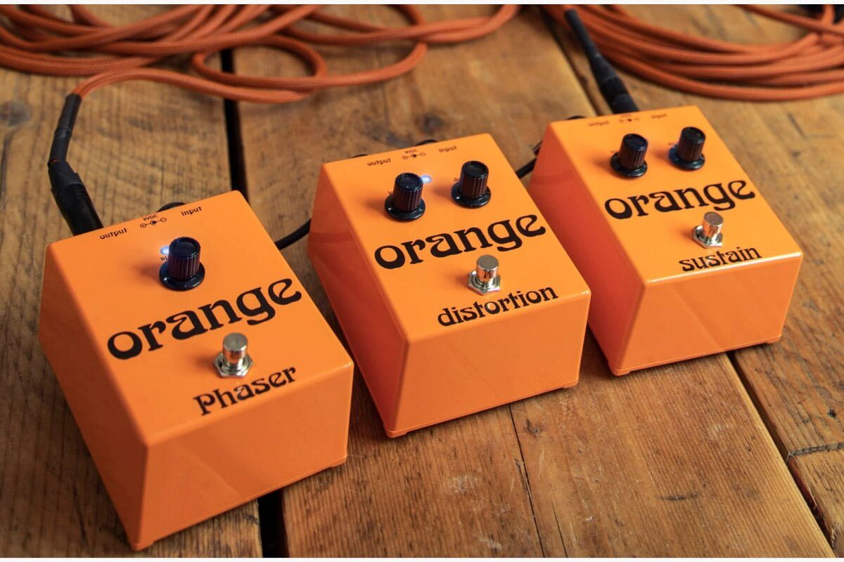 Phaser, Distortion i Sustain – gitarowe „kostki” Orange wracają w nowej odsłonie
