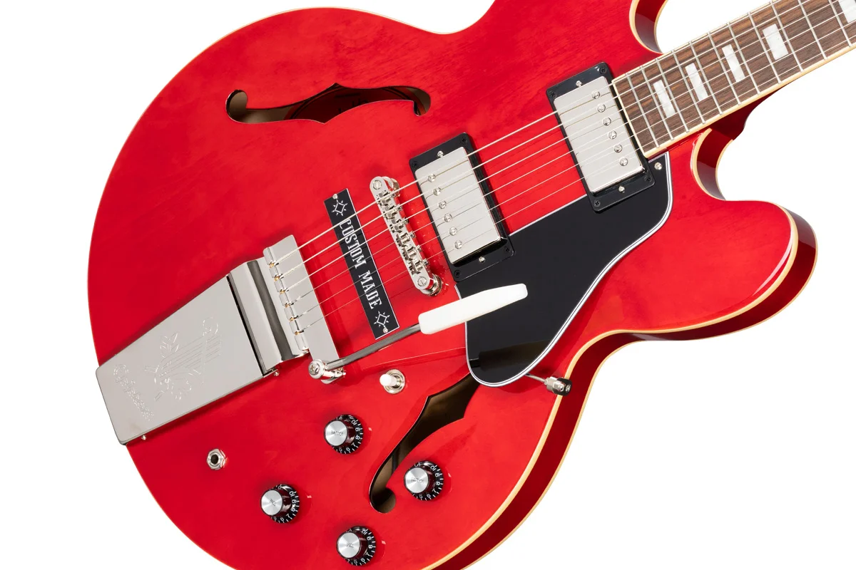 エピフォン　ES-335 ボナマッサ　1962 Epiphone Joe Bonamassa 1962 ES-335 (Sixties Cherry) ｜イケベ