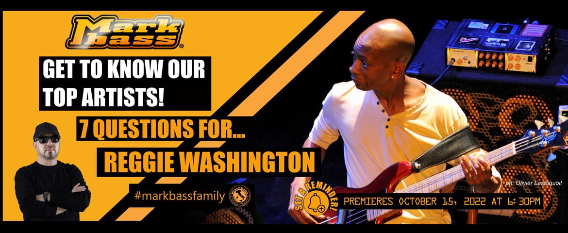 Reggie Washington Markbass (fot. Markbass)