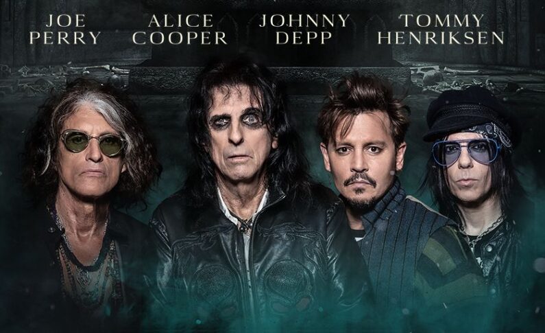 The Hollywood Vampires – Alice Cooper, Johny Depp, Joe Perry i Tommy Henriksen wystąpią 22 lipca w  Dolinie Charlotty