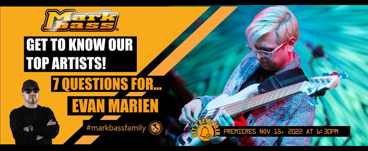Evan Marien Markbass (fot. Markbass)