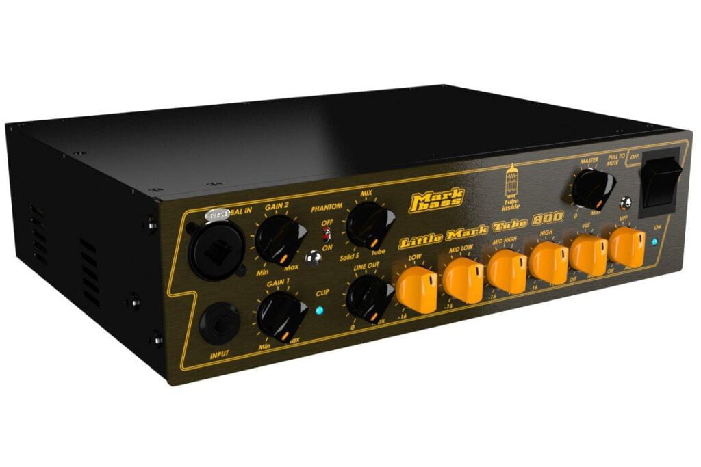 Markbass Little Mark Tube 800 (fot. Markbass)