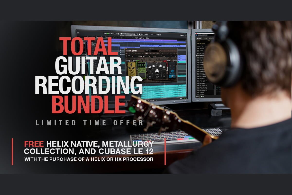 Total Guitar Recording Bundle – ruszyła promocja firmy Line 6