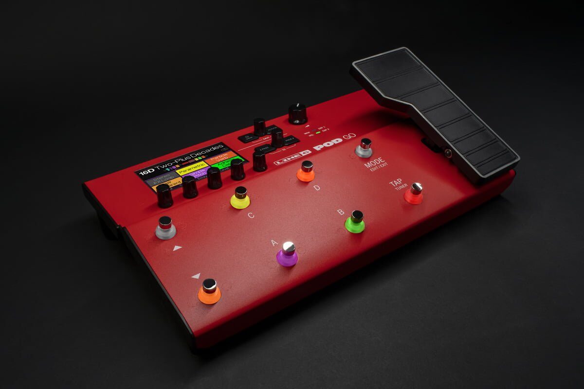 Line 6 POD Go Limited Edition Red