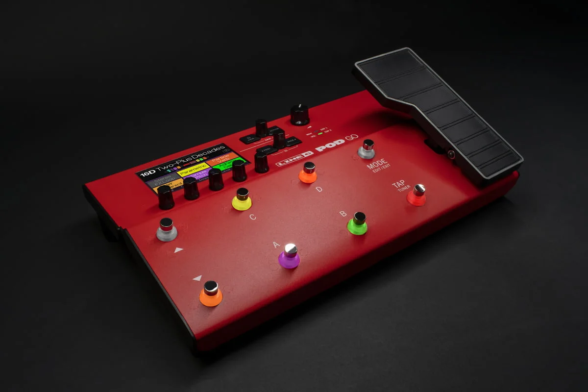 Line 6 POD Go Limited Edition Red - TopGuitar.pl