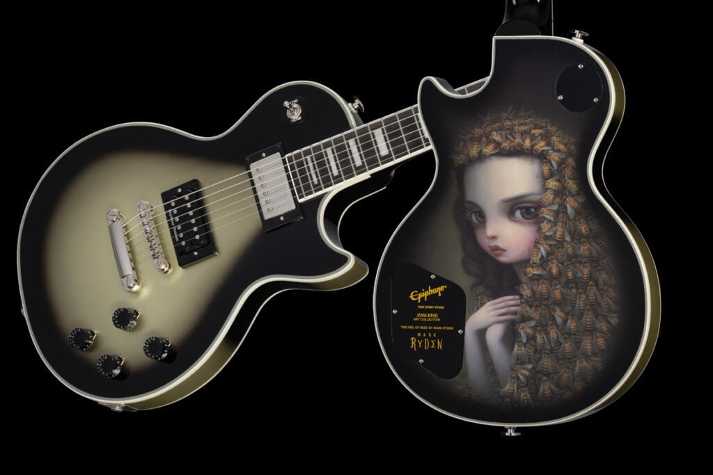 Epiphone Adam Jones Les Paul Custom Art Collection: Mark Ryden’s „The Veil of Bees” (fot. Epiphone)