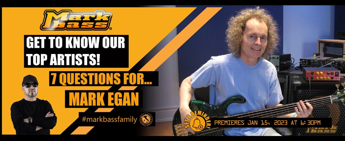 Mark Egan Markbass (fot. Markbass)