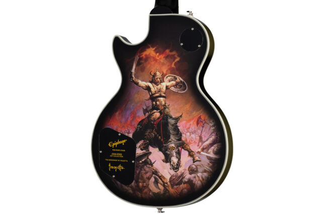 Adam Jones Les Paul Custom Art Collection: Frazetta „The Berserker” (fot. Epiphone)