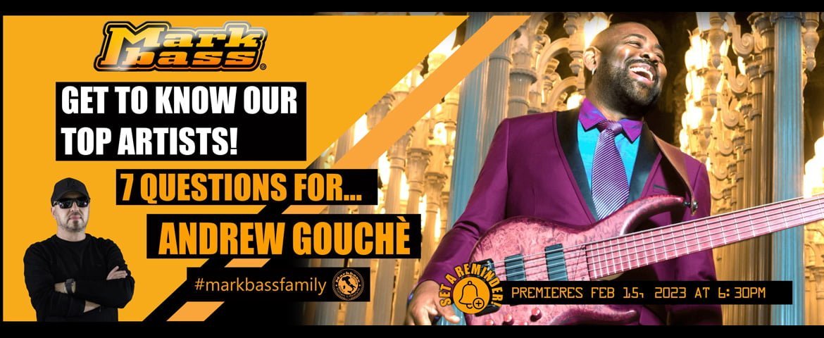 Andrew Gouché (fot. Markbass)