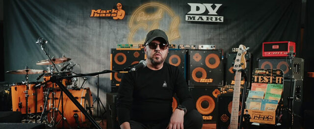 Marco De Virgiliis Markbass (fot. YouTube / MarkbassAmps)