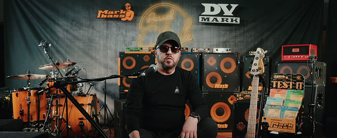 Marco De Virgiliis Markbass (fot. YouTube / MarkbassAmps)