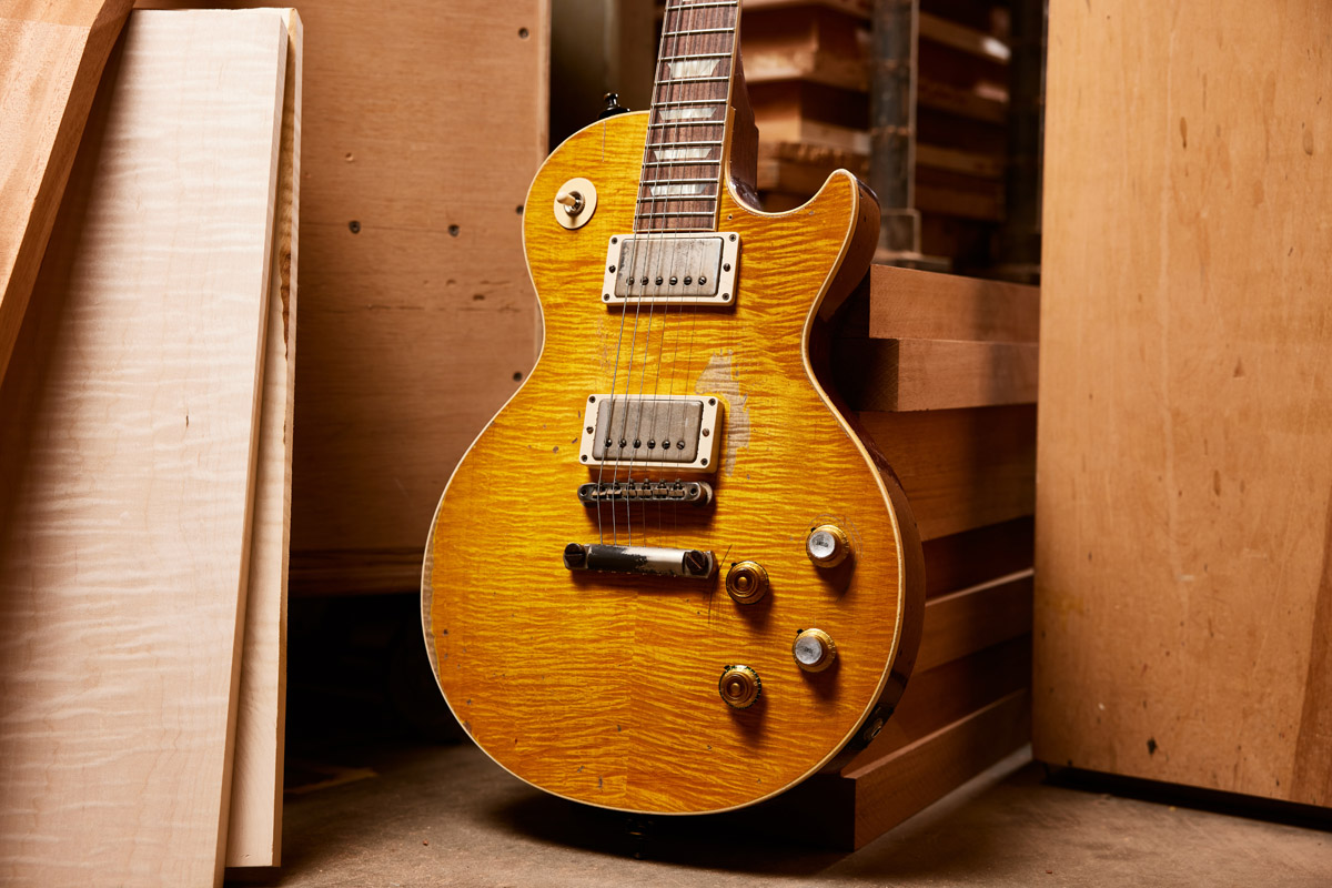 Gibson Custom Shop Kirk Hammett „Greeny” 1959 Les Paul Standard (fot. Gibson)