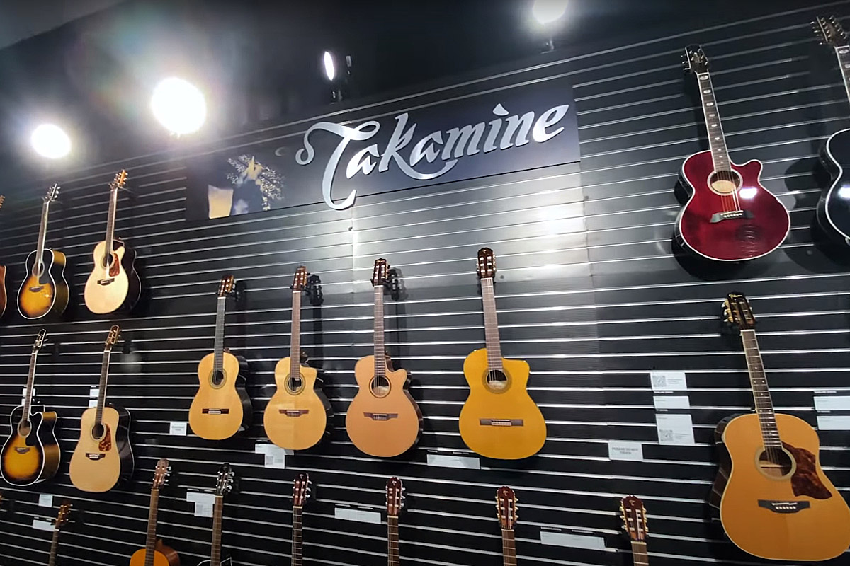 Takamine NAMM Show 2023 (fot. YouTube / Takamine Guitars USA)