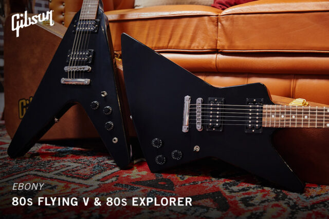 Gibson 80s Flying V i 80s Explorer (fot. Gibson)