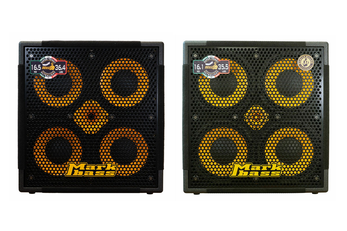 Markbass MB58R 104 ENERGY i MB58R 104 PURE (fot. Markbass)