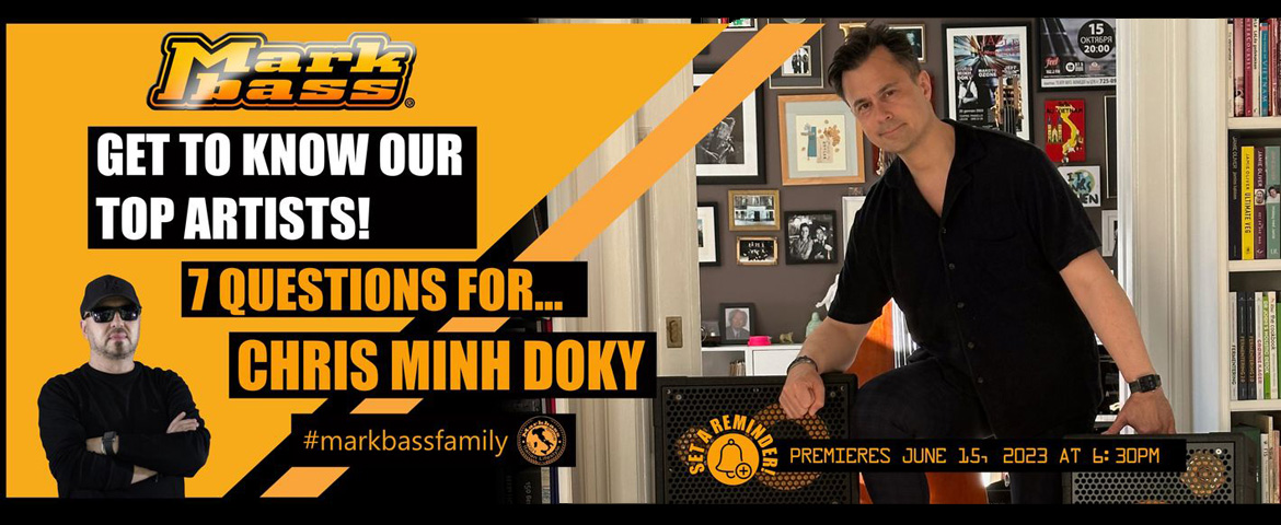 Chris Minh Doky Markbass (fot. Markbass)